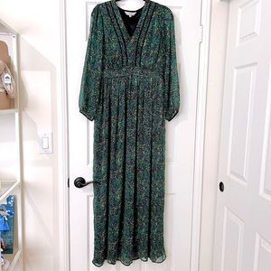 NWOT Anthropologie Ranna Gill Maxi Dress